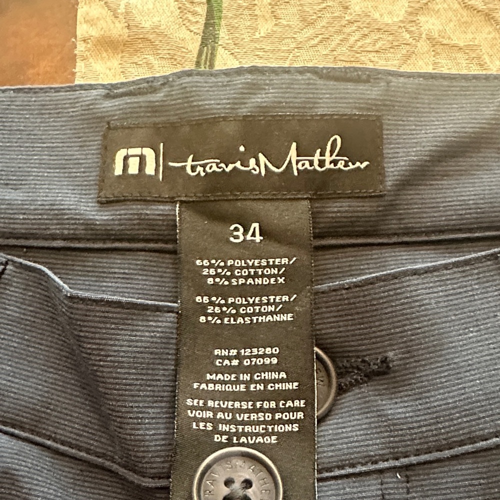 Travis Mathew Gray Men's Pants